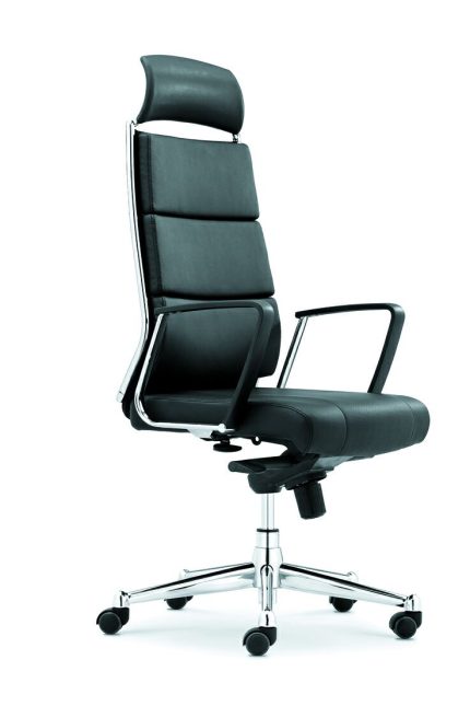 Executive Chair with Headrest – Imported Leather | High Back Boss Chair in Bangladesh