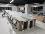 One Person Office Work Station – Imported Metal Frame, 25mm Melamine Top & 10mm Glass Divider | Office Desk in Bangladesh - Image 10