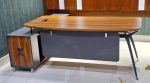 Executive Table – Imported Metal Frame & Melamine Top | Office Boss Table in Bangladesh