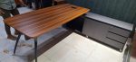 Executive Table – Imported Metal Frame & Melamine Top | Office Boss Table in Bangladesh - Image 2
