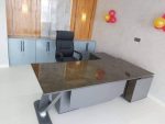 Director Table Imported Metal Structure & HPL Top - Image 4