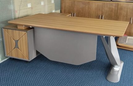 Director Table Imported Metal Structure & HPL Top