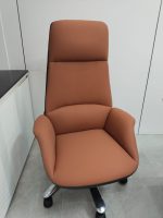 Premium Director Chair - Brown Imported Artificial Leather